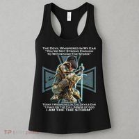 I Am The Storm Female Knight Warrioress Women's Tank Top thumb 3