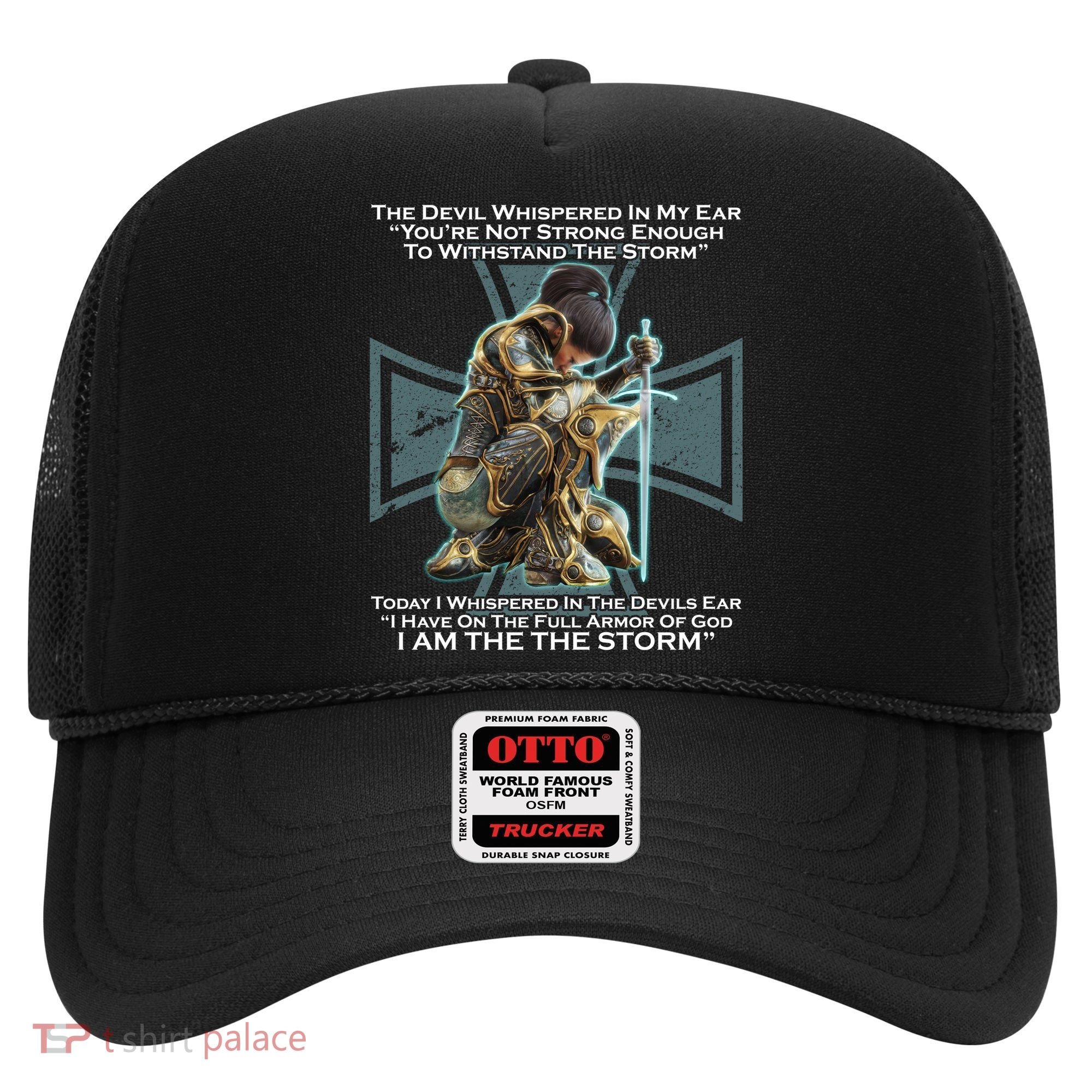I Am The Storm Female Knight Warrioress Hat