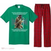 I Am The Storm Female Knight Warrioress Pajama Set thumb 0