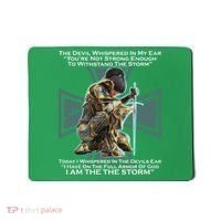 I Am The Storm Female Knight Warrioress Mousepad thumb 0