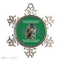 I Am The Storm Female Knight Warrioress Ornament thumb 0