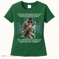 I Am The Storm Female Knight Warrioress Women's T-Shirt thumb 0