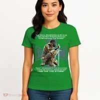 I Am The Storm Female Knight Warrioress Women's T-Shirt thumb 4