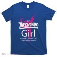 IM A Taekwondo Much Cooler Martial Arts Tkd Quote Funny Gift T-Shirt thumb 0