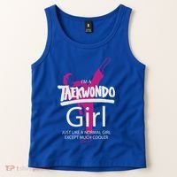 IM A Taekwondo Much Cooler Martial Arts Tkd Quote Funny Gift Tank Top thumb 2