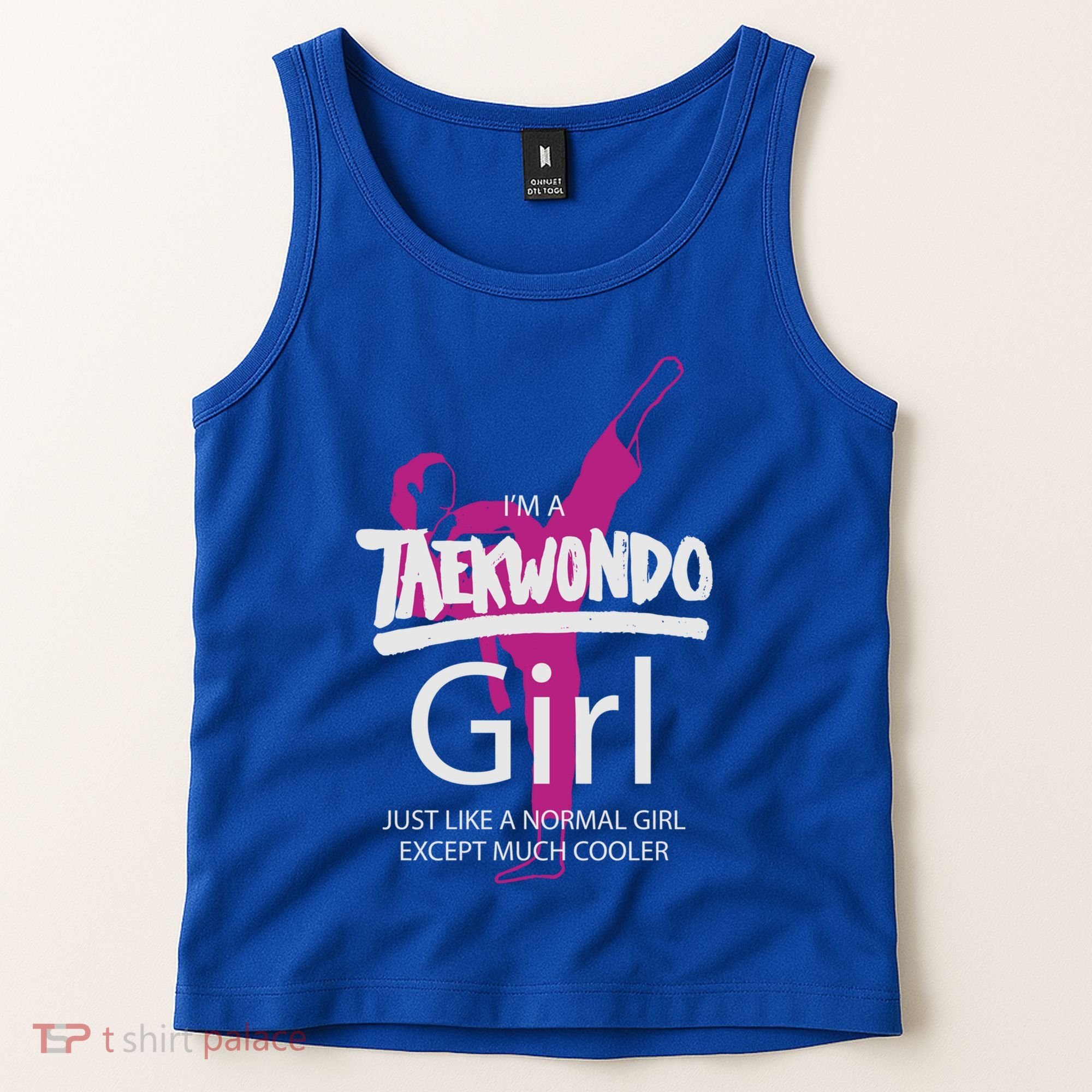 IM A Taekwondo Much Cooler Martial Arts Tkd Quote Funny Gift Tank Top