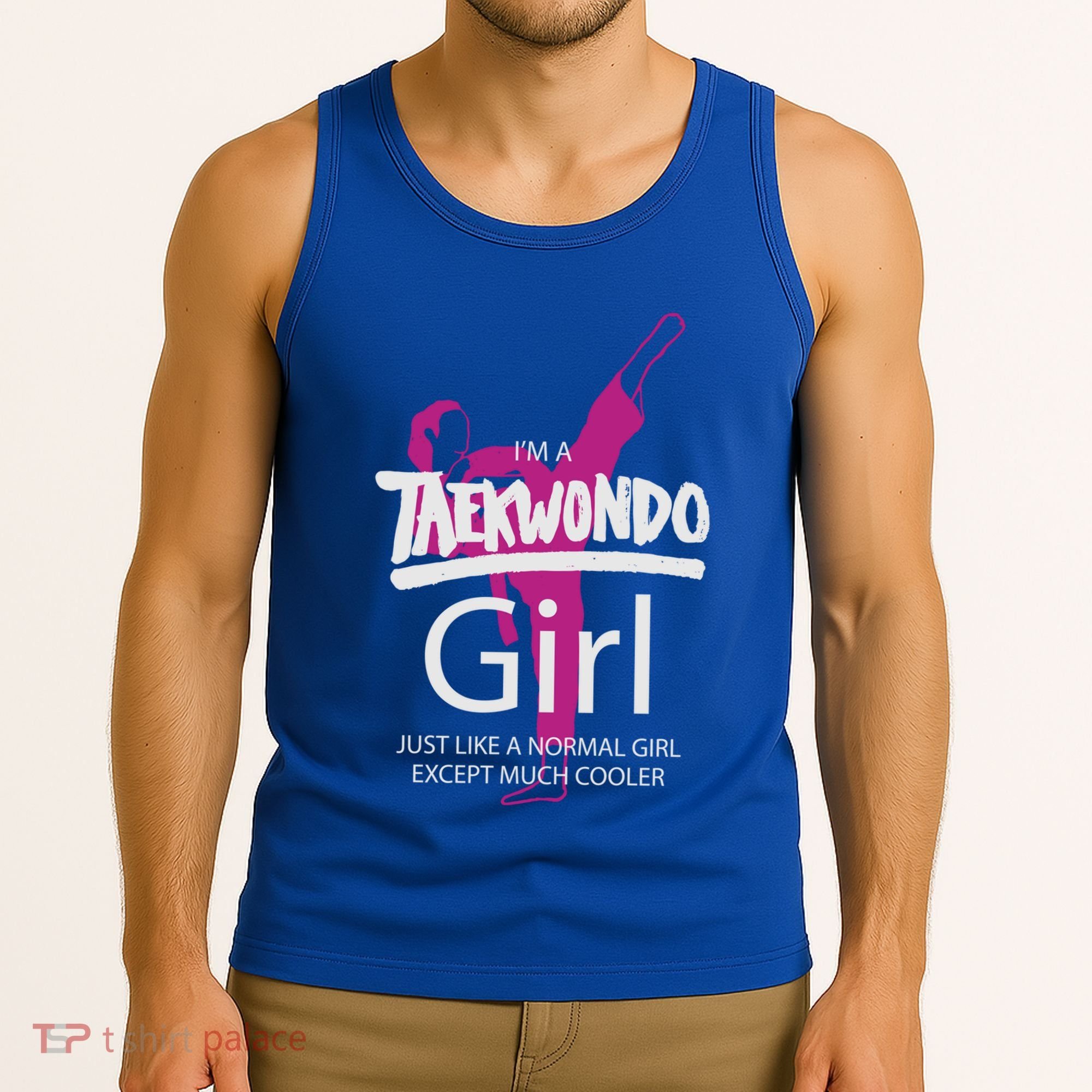 IM A Taekwondo Much Cooler Martial Arts Tkd Quote Funny Gift Tank Top