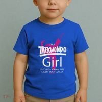 IM A Taekwondo Much Cooler Martial Arts Tkd Quote Funny Gift Toddler T-Shirt thumb 2