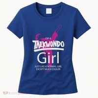 IM A Taekwondo Much Cooler Martial Arts Tkd Quote Funny Gift Women's T-Shirt thumb 0