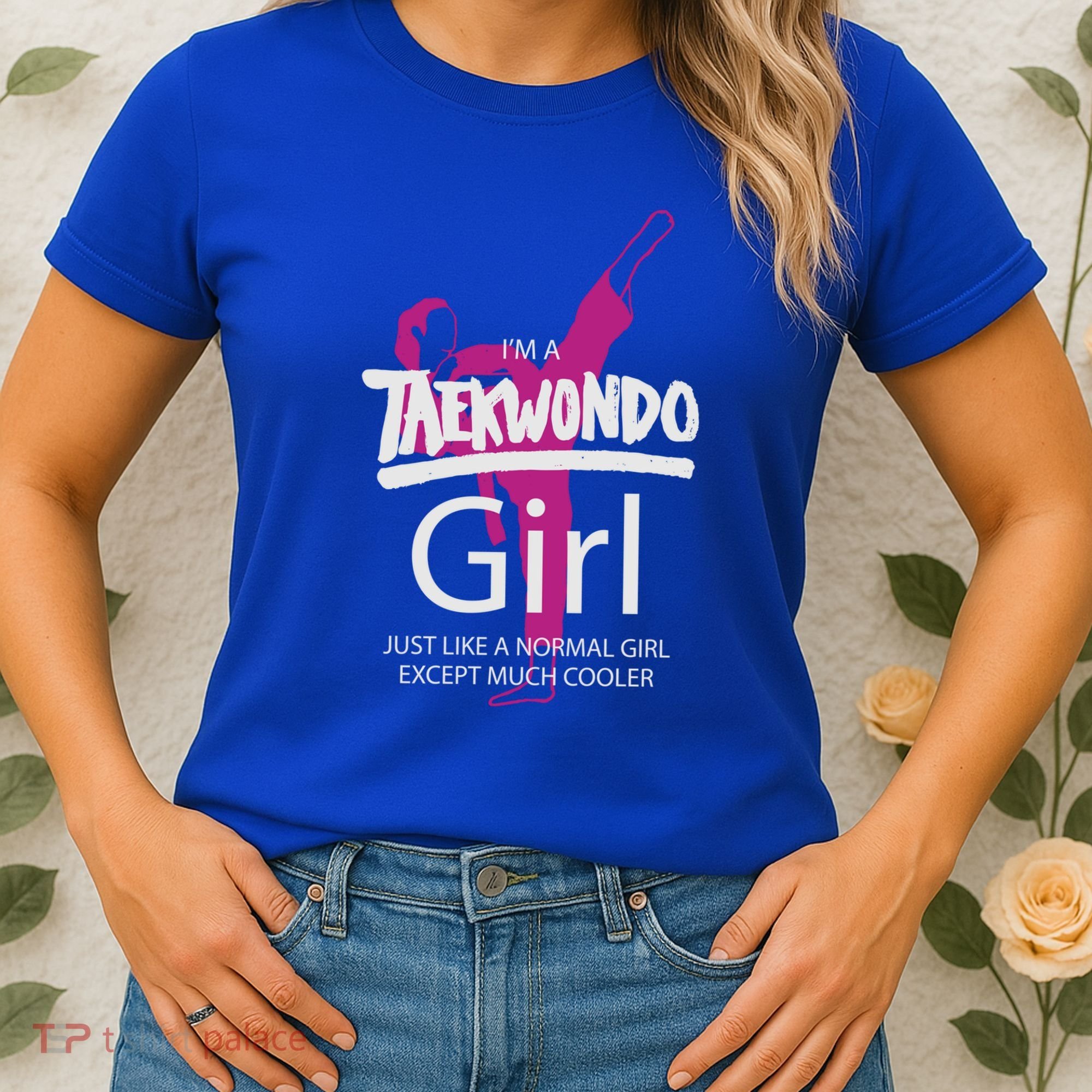 IM A Taekwondo Much Cooler Martial Arts Tkd Quote Funny Gift Women's T-Shirt