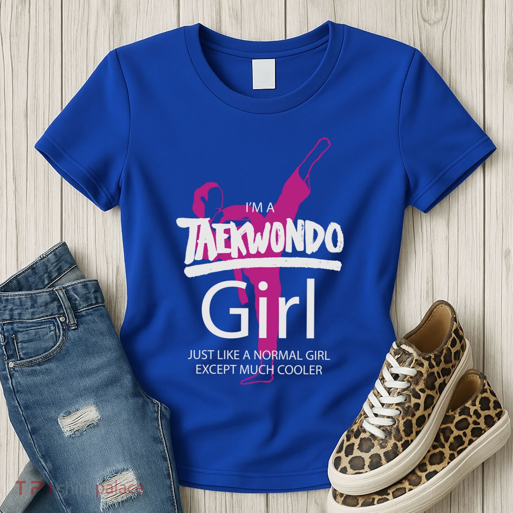 IM A Taekwondo Much Cooler Martial Arts Tkd Quote Funny Gift Women's T-Shirt