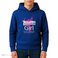 IM A Taekwondo Much Cooler Martial Arts Tkd Quote Funny Gift Kids Hoodie thumb 4
