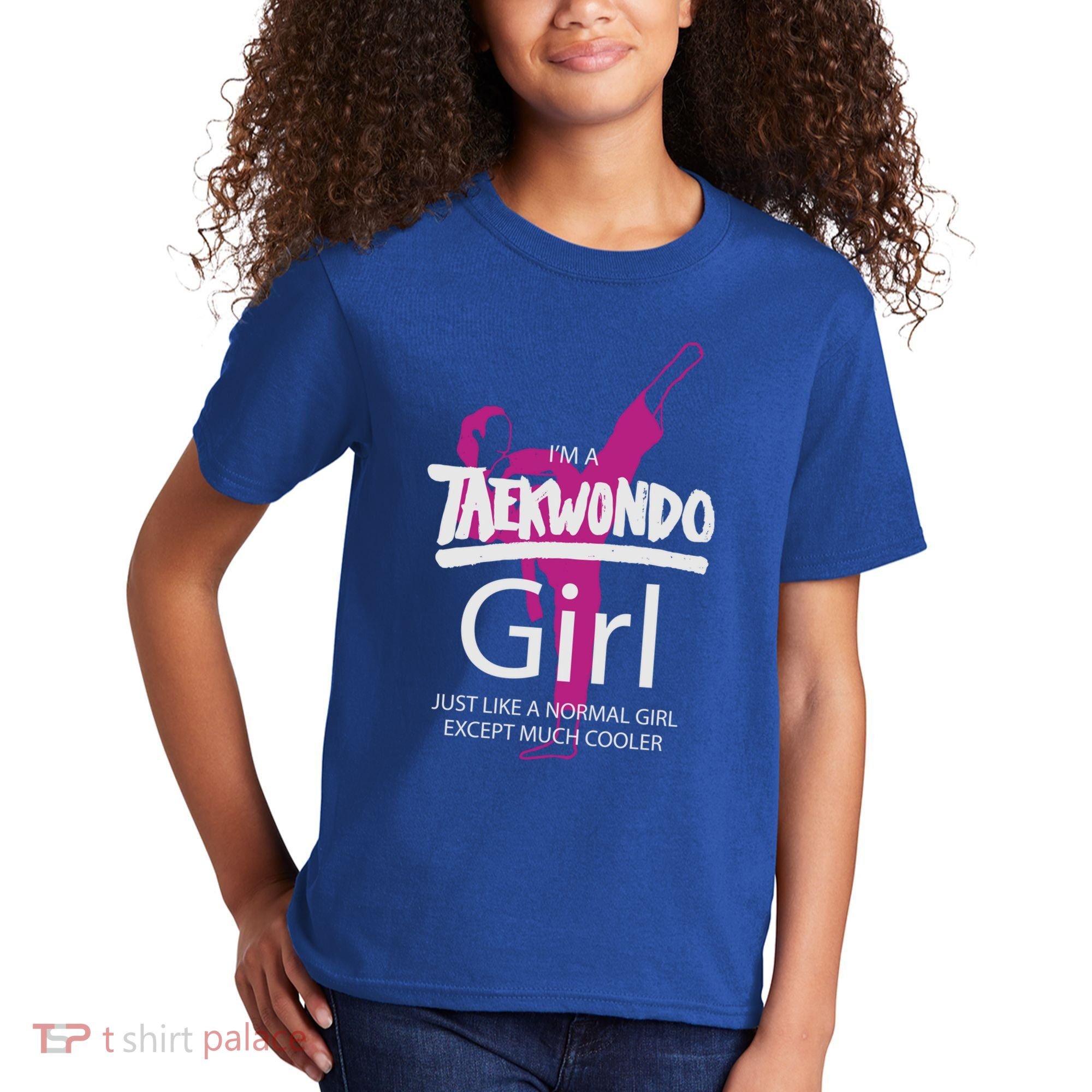 IM A Taekwondo Much Cooler Martial Arts Tkd Quote Funny Gift Kids T-Shirt