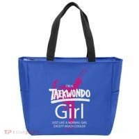 IM A Taekwondo Much Cooler Martial Arts Tkd Quote Funny Gift Tote Bag thumb 0