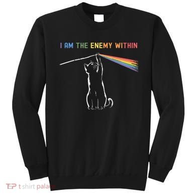 I Am The Enemy Within Kamala Harris Cat Lady Brighter Future Sweatshirt