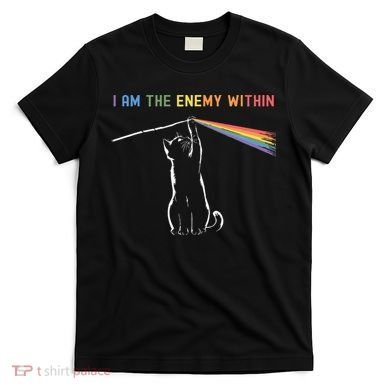 I Am The Enemy Within Kamala Harris Cat Lady Brighter Future T-Shirt