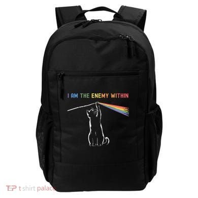 I Am The Enemy Within Kamala Harris Cat Lady Brighter Future Backpack