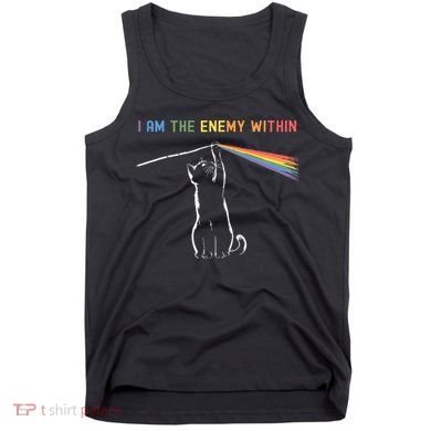 I Am The Enemy Within Kamala Harris Cat Lady Brighter Future Tank Top