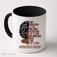 I Am The Storm Administrative Assistant African Gift Coffee Mug thumb 0
