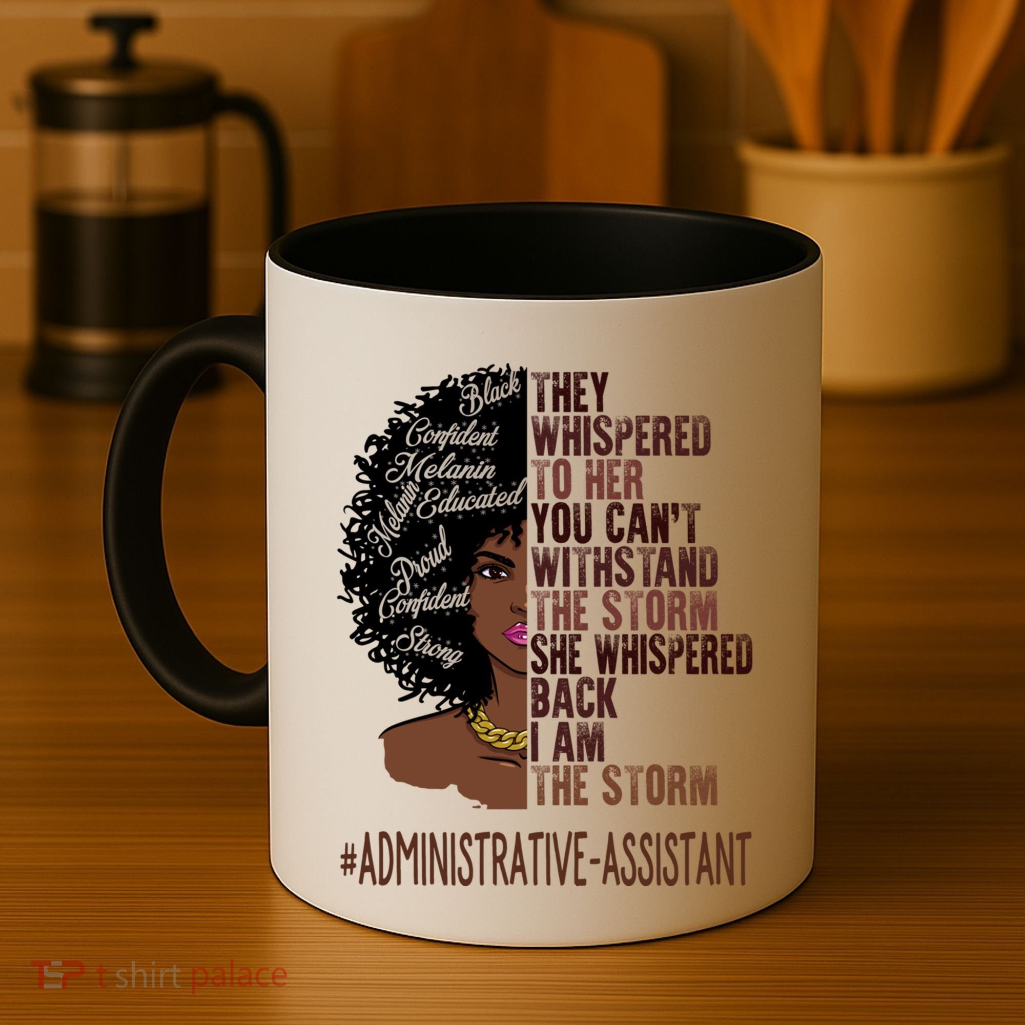 I Am The Storm Administrative Assistant African Gift Coffee Mug