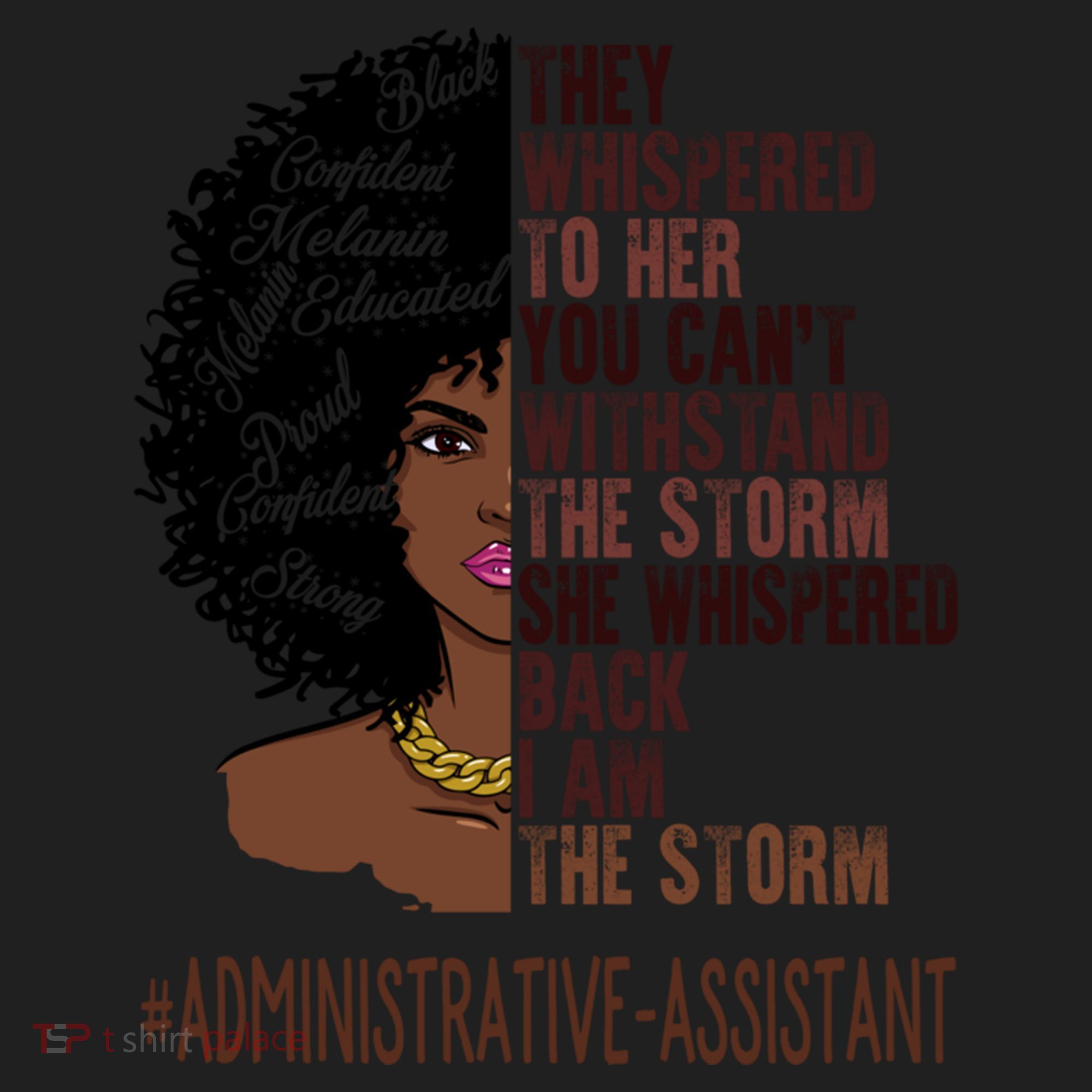 I Am The Storm Administrative Assistant African Gift Beanie