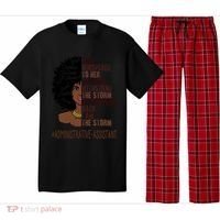 I Am The Storm Administrative Assistant African Gift Pajama Set thumb 0