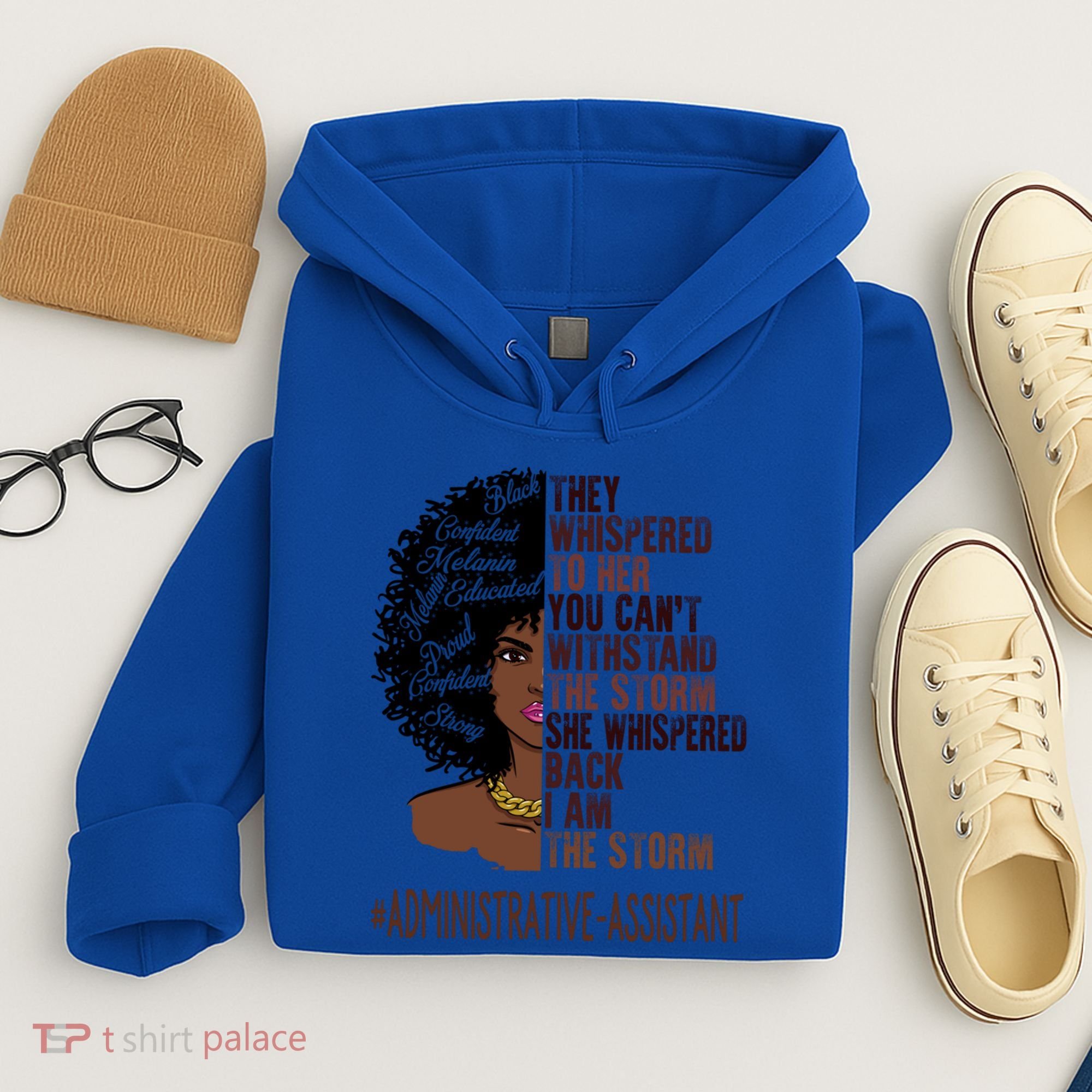 I Am The Storm Administrative Assistant African Gift Hoodie
