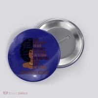 I Am The Storm Administrative Assistant African Gift Button thumb 0