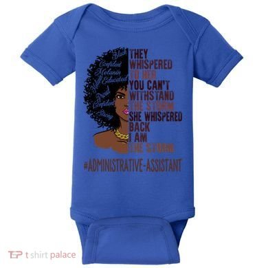 I Am The Storm Administrative Assistant African Gift Baby Bodysuit