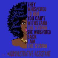 I Am The Storm Administrative Assistant African Gift Tank Top thumb 6