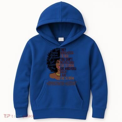 I Am The Storm Administrative Assistant African Gift Kids Hoodie