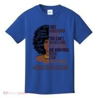 I Am The Storm Administrative Assistant African Gift Kids T-Shirt thumb 0