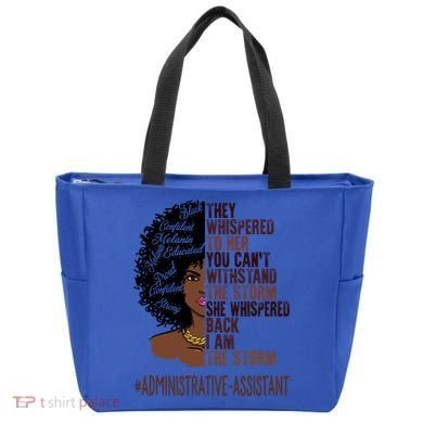 I Am The Storm Administrative Assistant African Gift Tote Bag