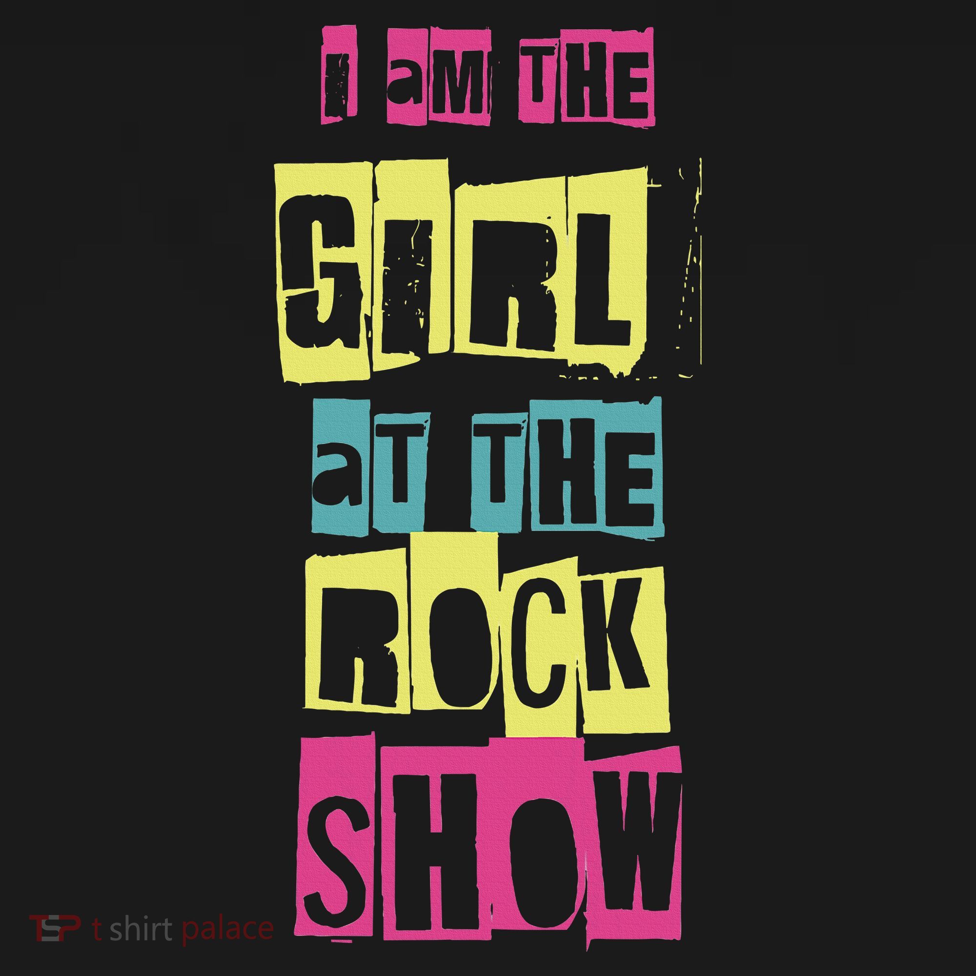 I Am The Girl At The R.O.C.K Show Funny Punk Rock Long Sleeve Shirt