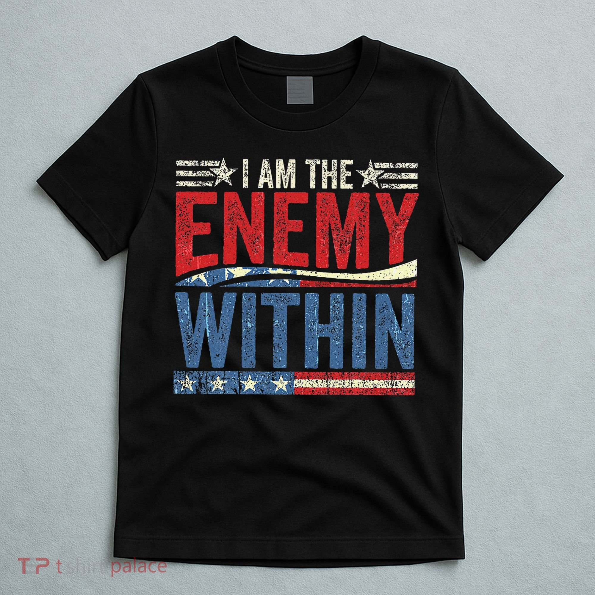 I Am The Enemy Within Pun T-Shirt