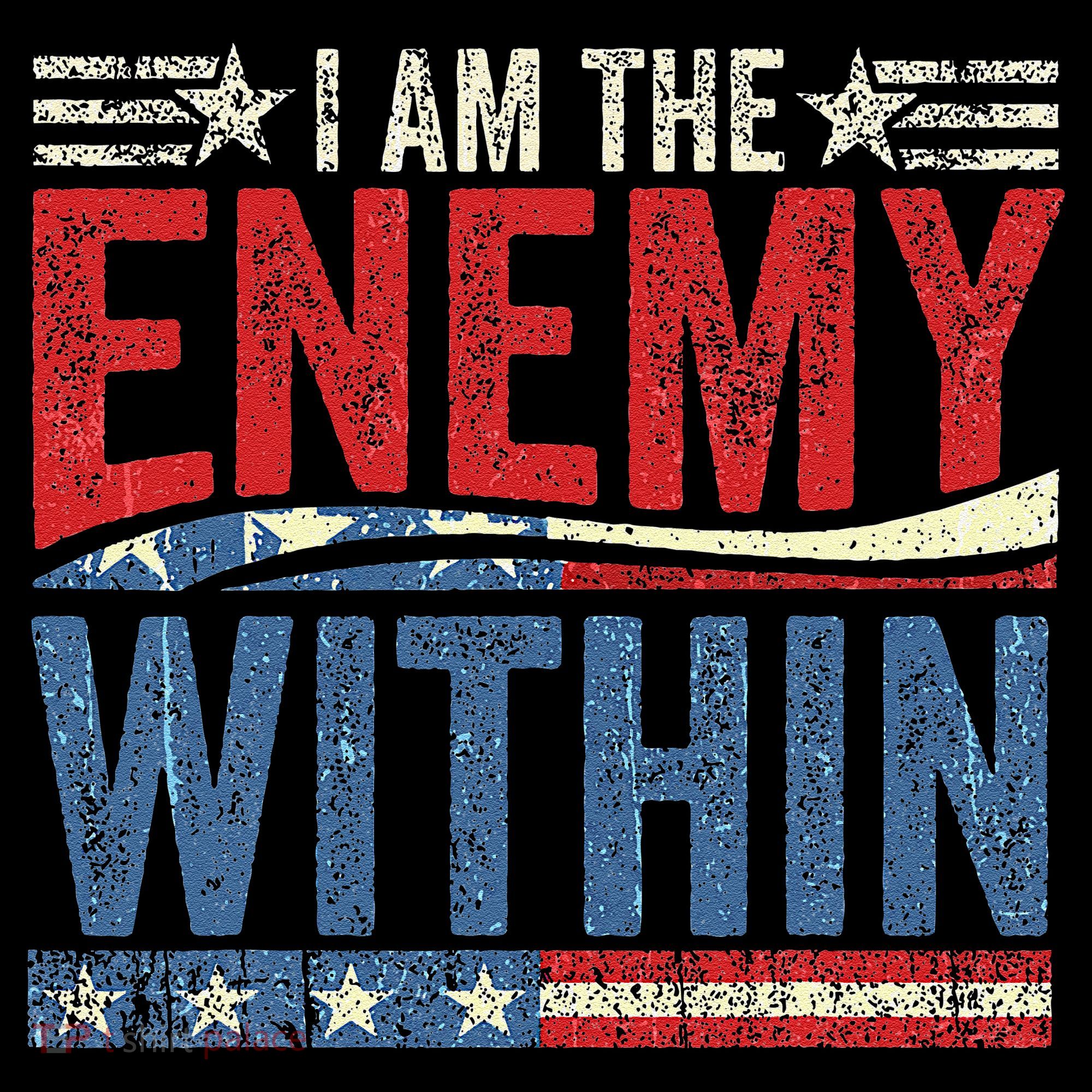 I Am The Enemy Within Pun Coffee Mug