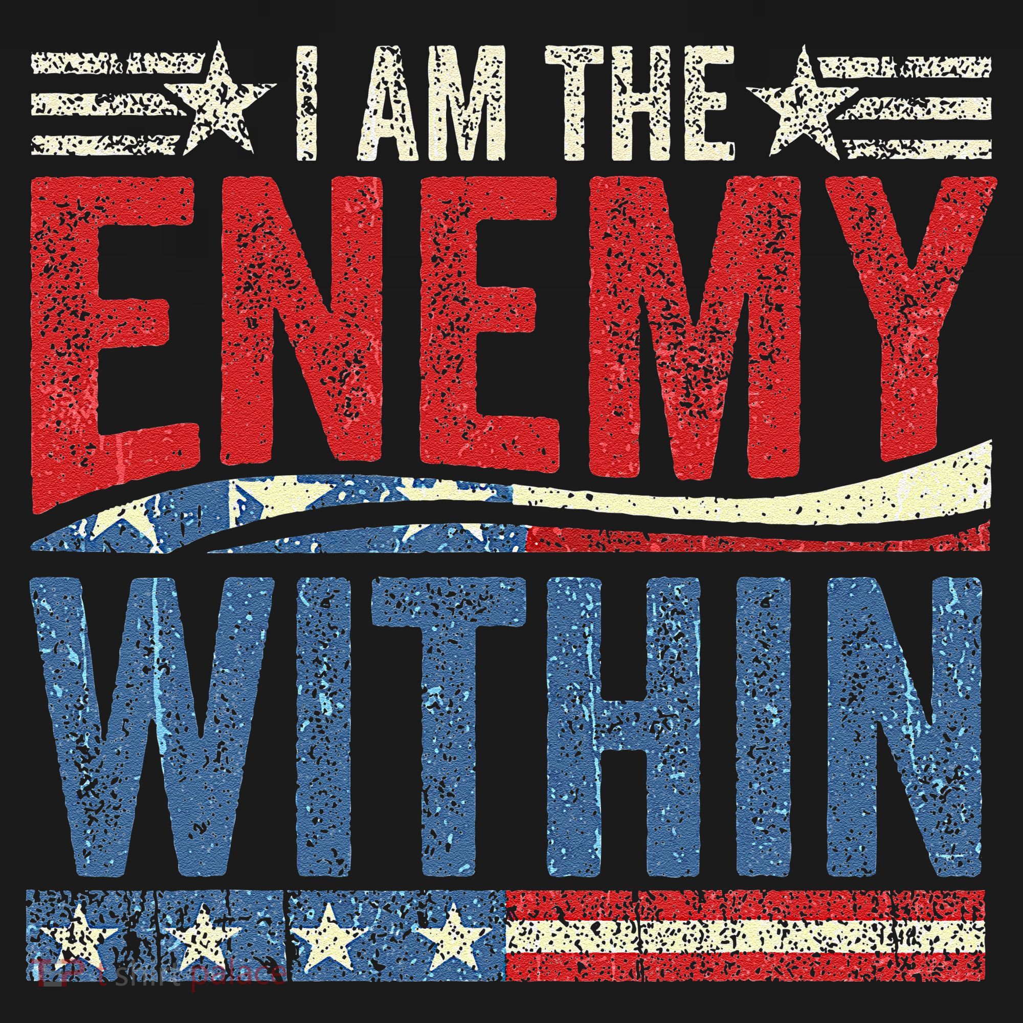 I Am The Enemy Within Pun Mousepad