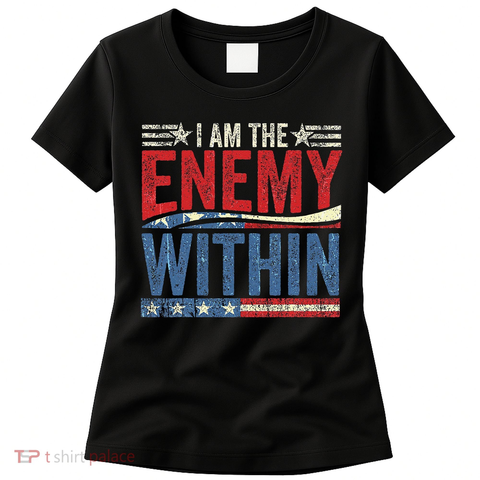 I Am The Enemy Within Pun Women's T-Shirt