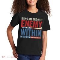 I Am The Enemy Within Pun Kids T-Shirt thumb 2