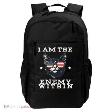 I Am The Enemy Within American Cat Backpack