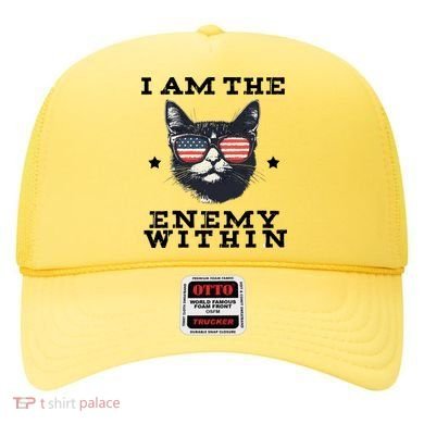 I Am The Enemy Within American Cat Hat