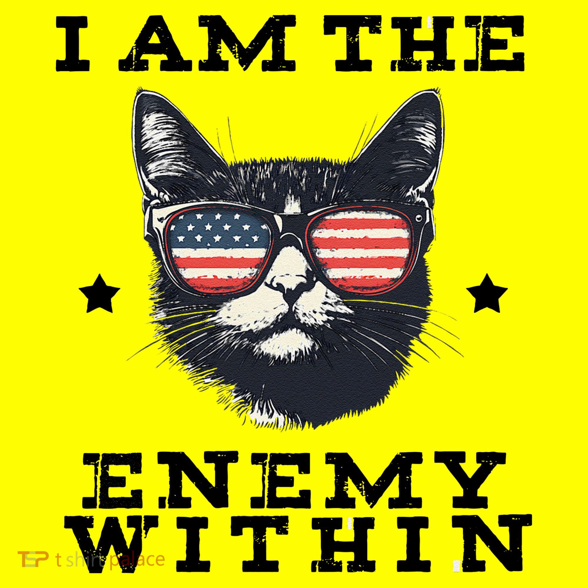 I Am The Enemy Within American Cat Toddler T-Shirt