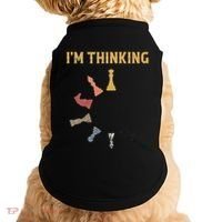 I Am Thinking Chess Pieces IM Thinking Chess Player Lover Doggie Tank thumb 0