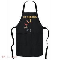 I Am Thinking Chess Pieces IM Thinking Chess Player Lover Apron thumb 0