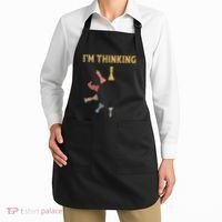 I Am Thinking Chess Pieces IM Thinking Chess Player Lover Apron thumb 2