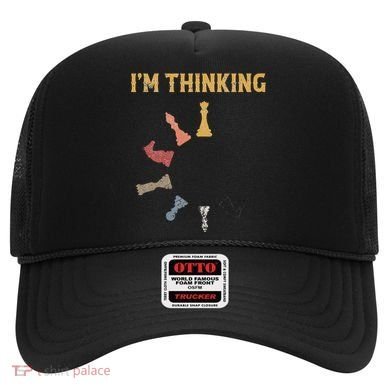 I Am Thinking Chess Pieces IM Thinking Chess Player Lover Hat