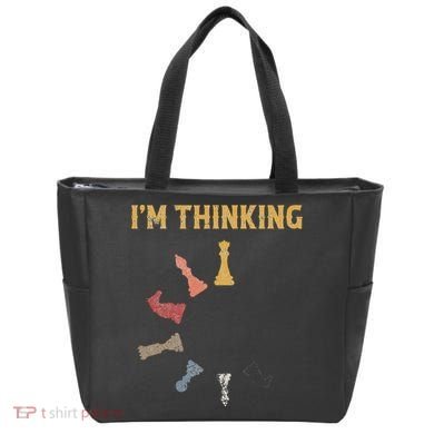 I Am Thinking Chess Pieces IM Thinking Chess Player Lover Bag