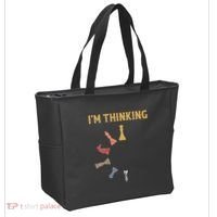 I Am Thinking Chess Pieces IM Thinking Chess Player Lover Tote Bag thumb 2