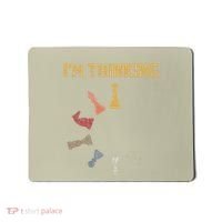 I Am Thinking Chess Pieces IM Thinking Chess Player Lover Mousepad thumb 0