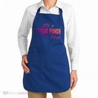 Its A Throat Punch Kinda Day Gift Apron thumb 2